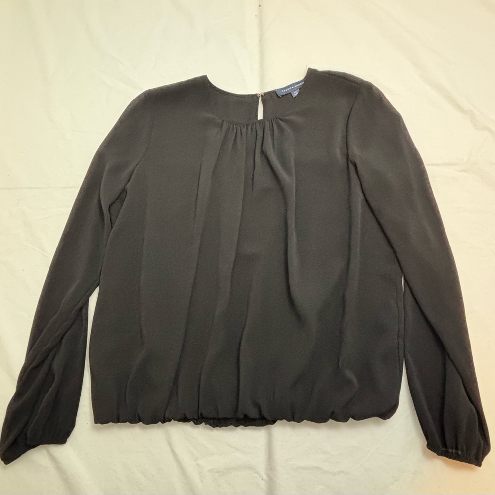 Tommy Hilfiger Elegant Black Women's Top Sz large